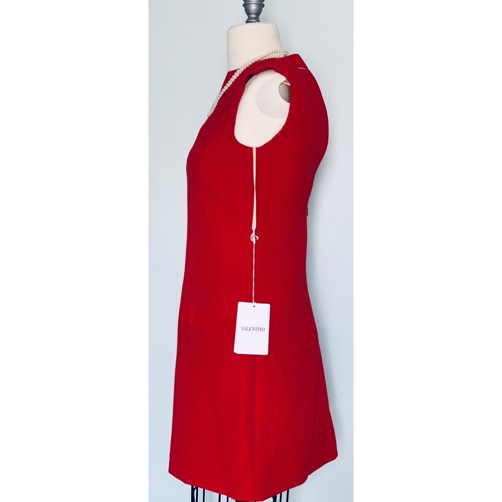 Valentino Wool & Silk Shift MiniDress 38IT/2US NWT - Picture 4 of 6